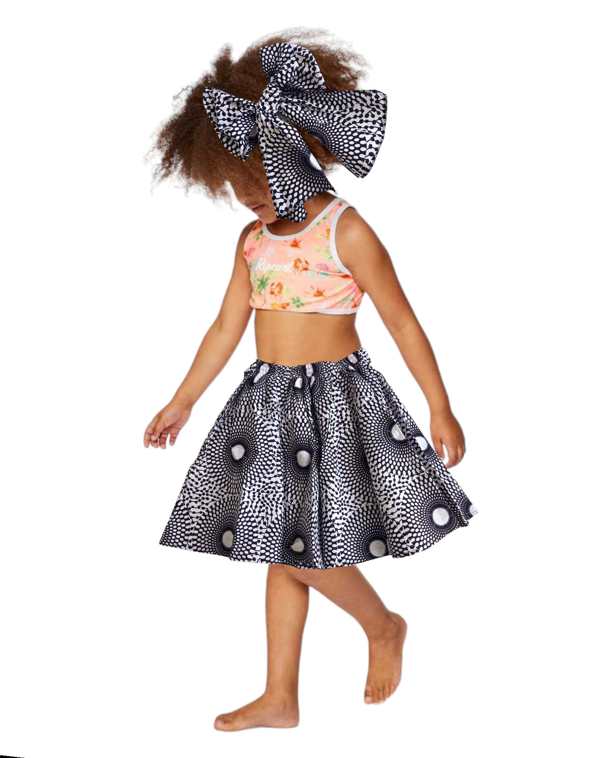 Kids / Girls  Skirt & Scarf Set IB42