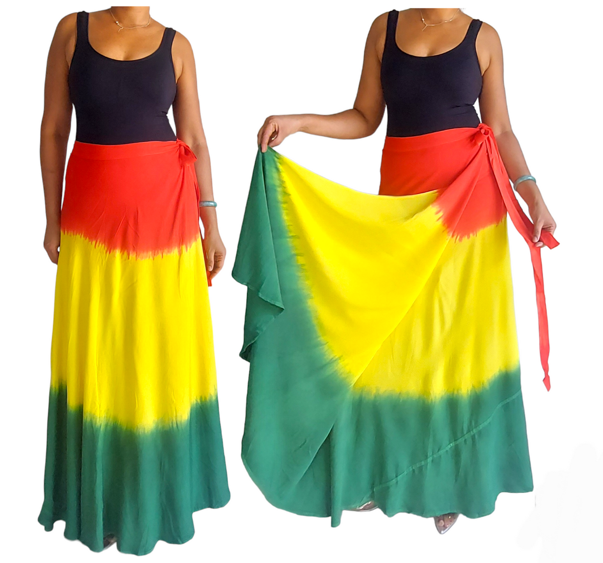 785 - Wrap Skirt / Rasta