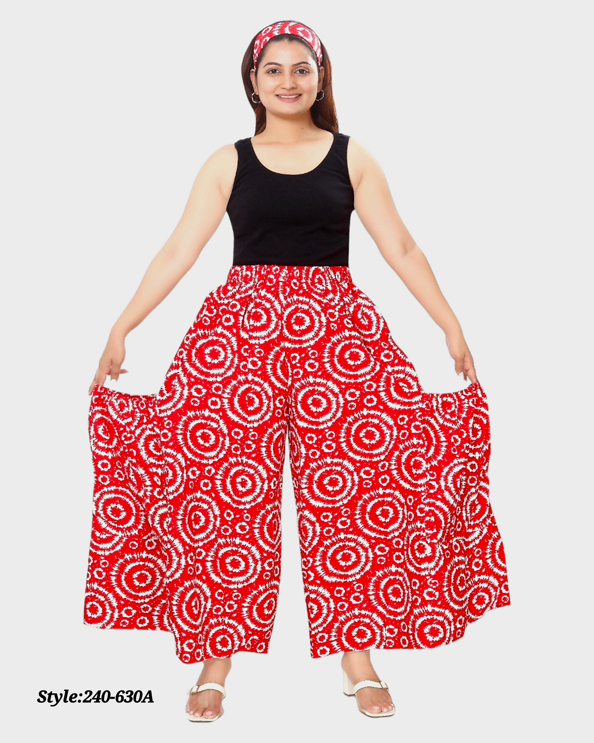 240 Big Pocket Palazzo Pant