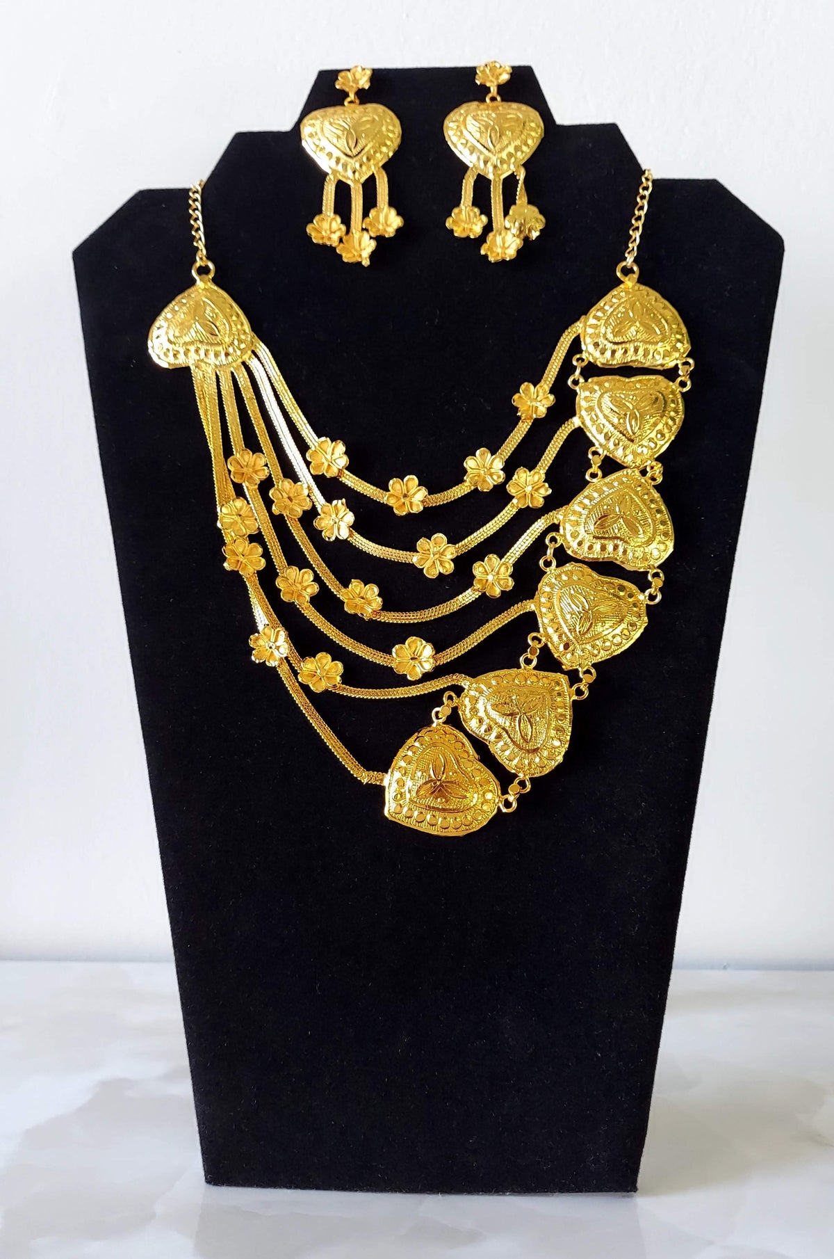 Gold Necklace Set -06