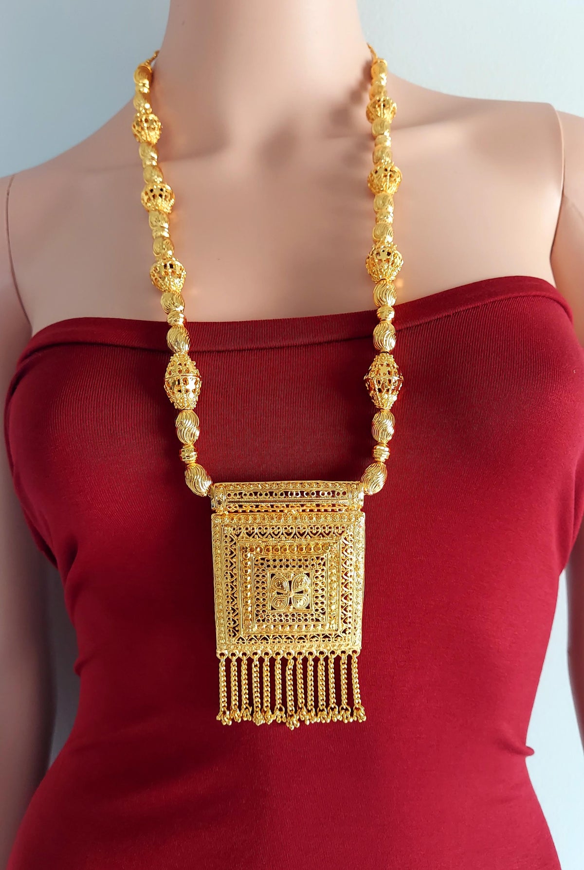 Gold Necklace Set-08